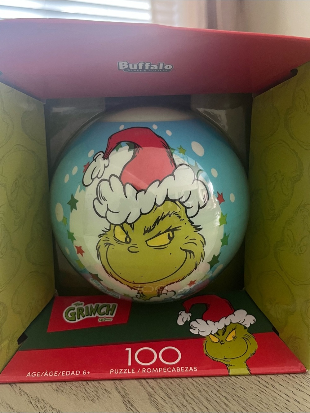 Buffalo Games The Grinch 100 Piece Holiday Jigsaw Puzzle